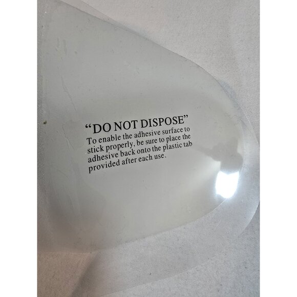 Backless, Strapless Adhesive‎ bras in beige size C & size DD - Picture 4 of 12